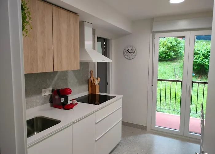 Apartamento Familiar Con Vistas A La Montana En Zarautz